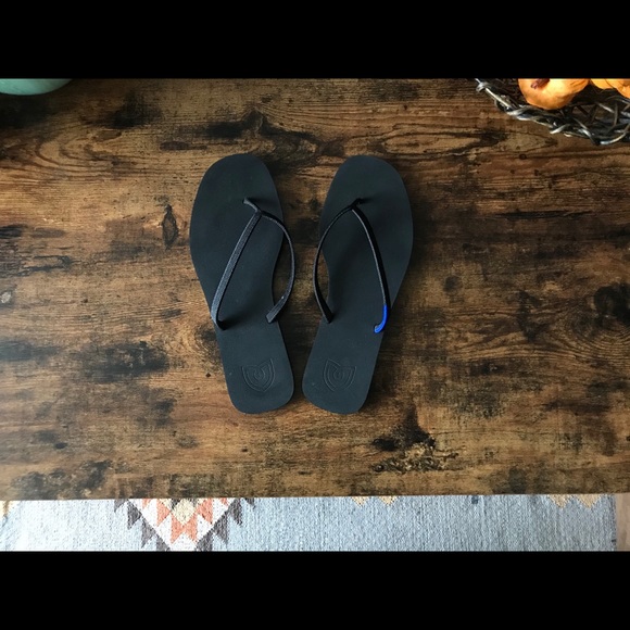 Rothy's | Shoes | Rothys Black Flip Flops | Poshmark